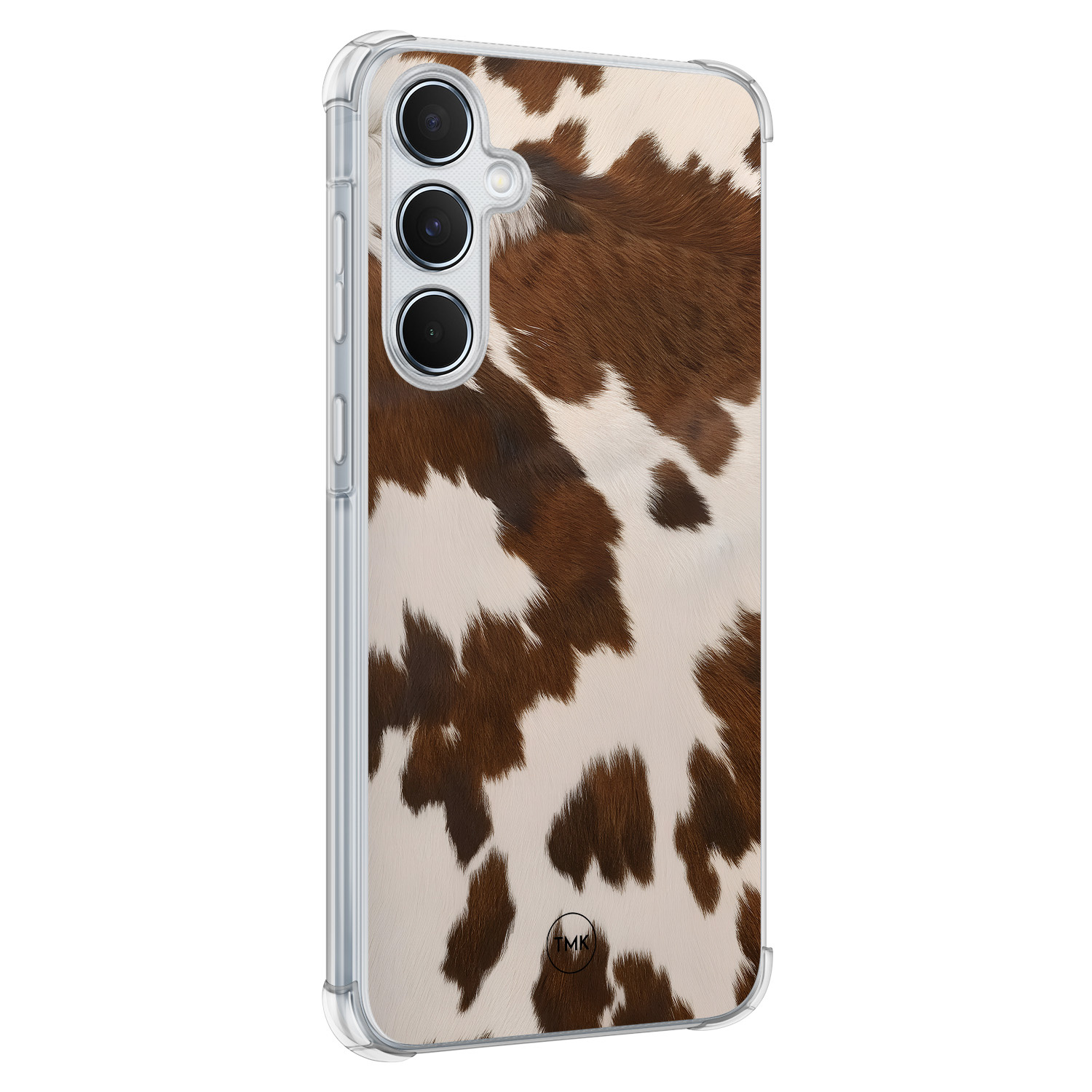 TMK Samsung Galaxy A55 shockproof hoesje - Cow vibe