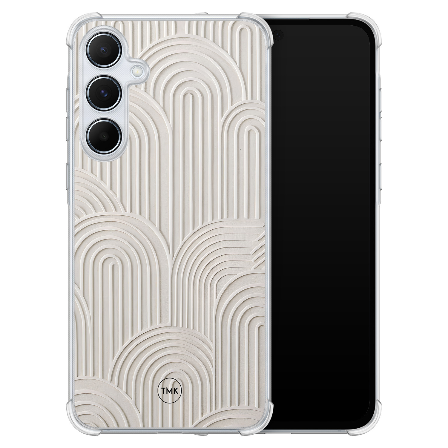 TMK Samsung Galaxy A55 shockproof hoesje - Sand curves