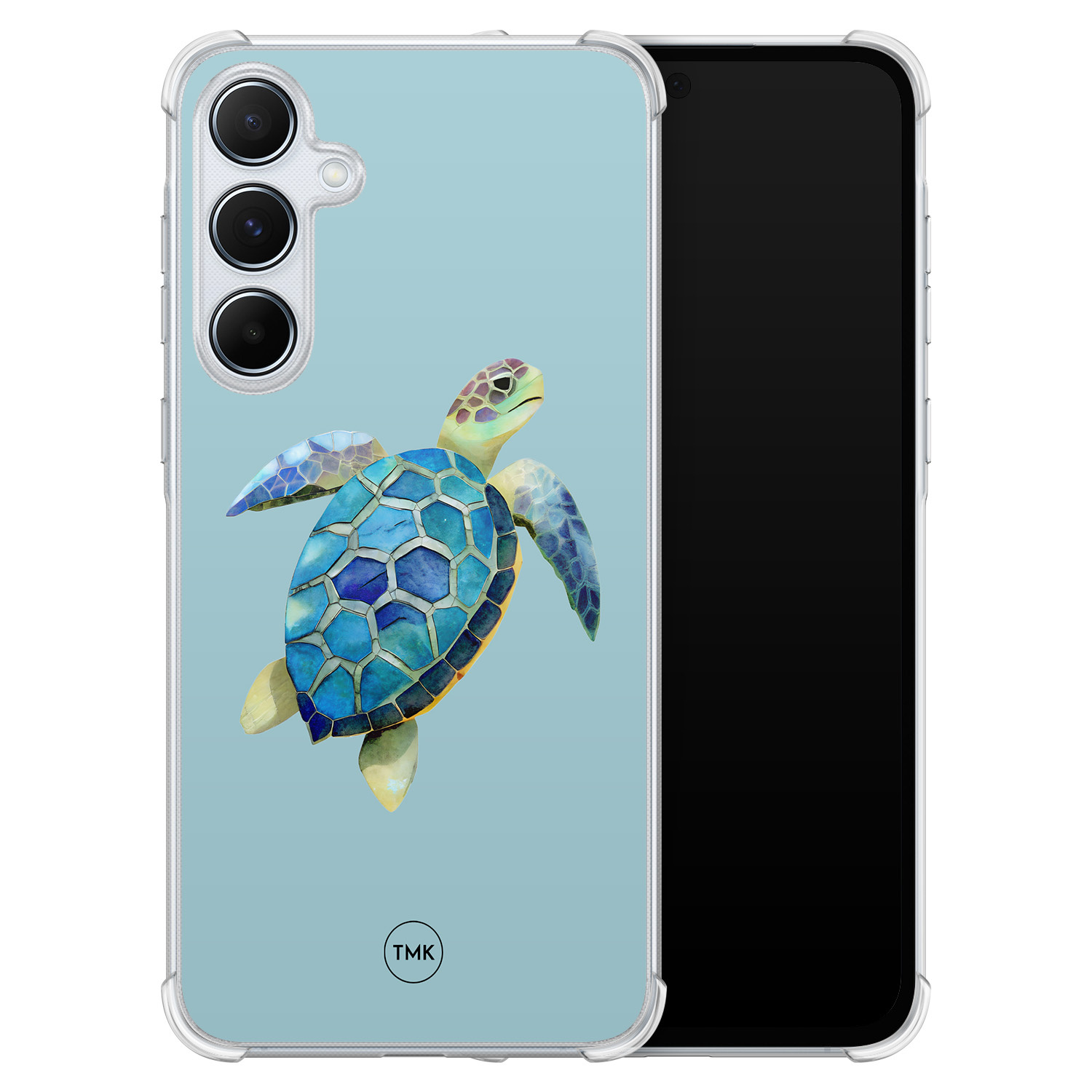TMK Samsung Galaxy A55 shockproof hoesje - Schildpad