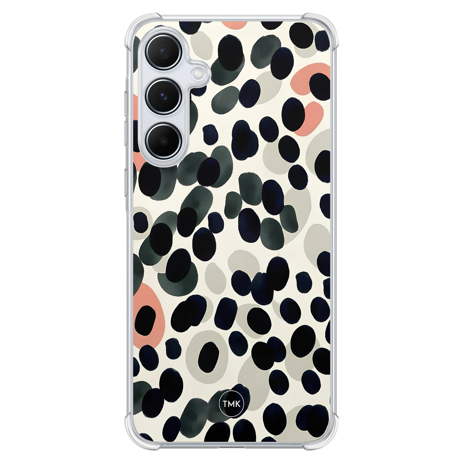 TMK Samsung Galaxy A55 shockproof hoesje - Modern dots