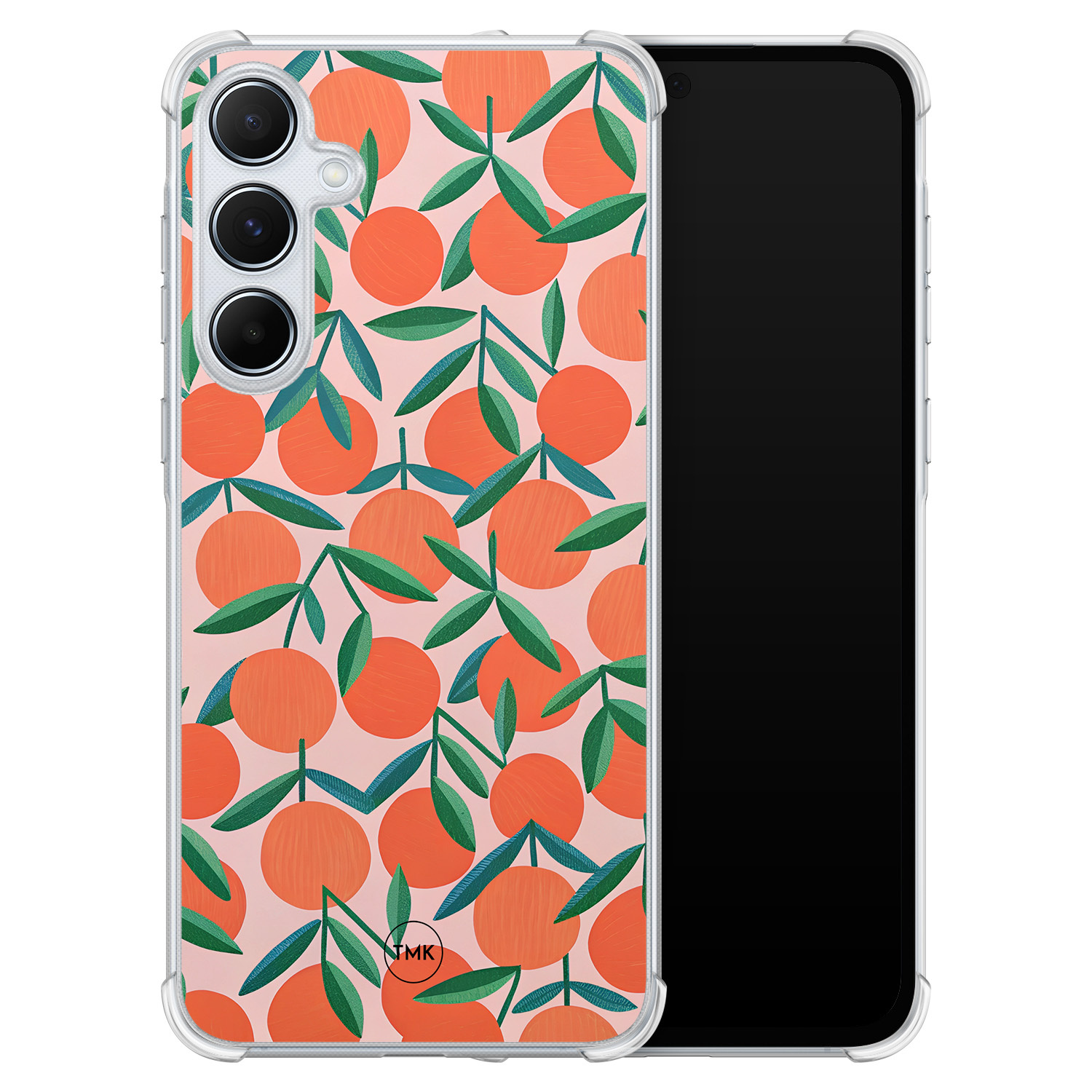 TMK Samsung Galaxy A55 shockproof hoesje - Sweet oranges