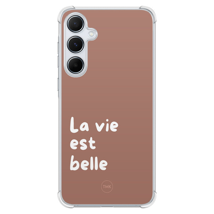 Casevibes Samsung Galaxy A55 shockproof hoesje - La vie est belle