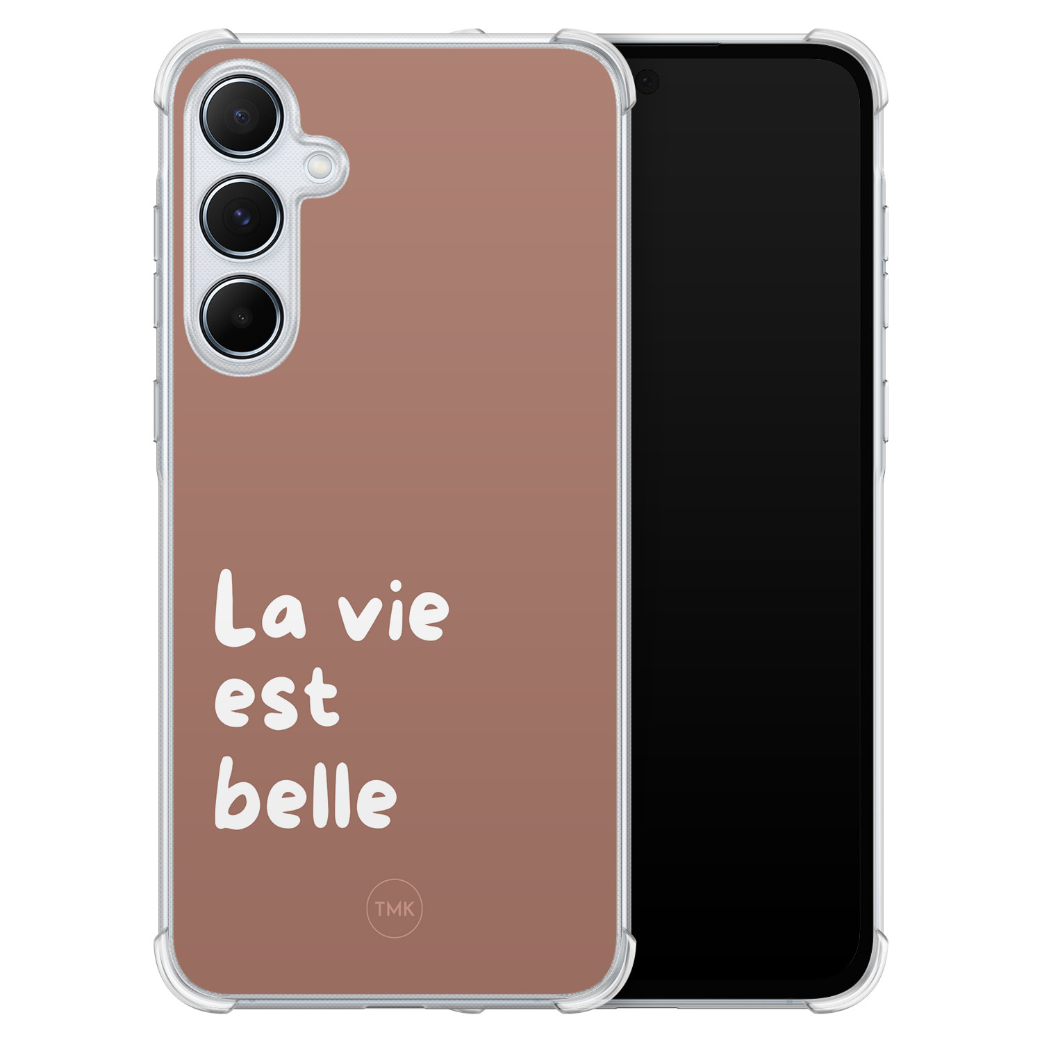 TMK Samsung Galaxy A55 shockproof hoesje - La vie est belle