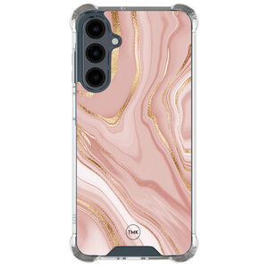 Casevibes Samsung Galaxy A16 shockproof hoesje - Rose marble