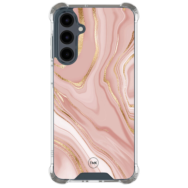 Casevibes Samsung Galaxy A16 shockproof hoesje - Rose marble