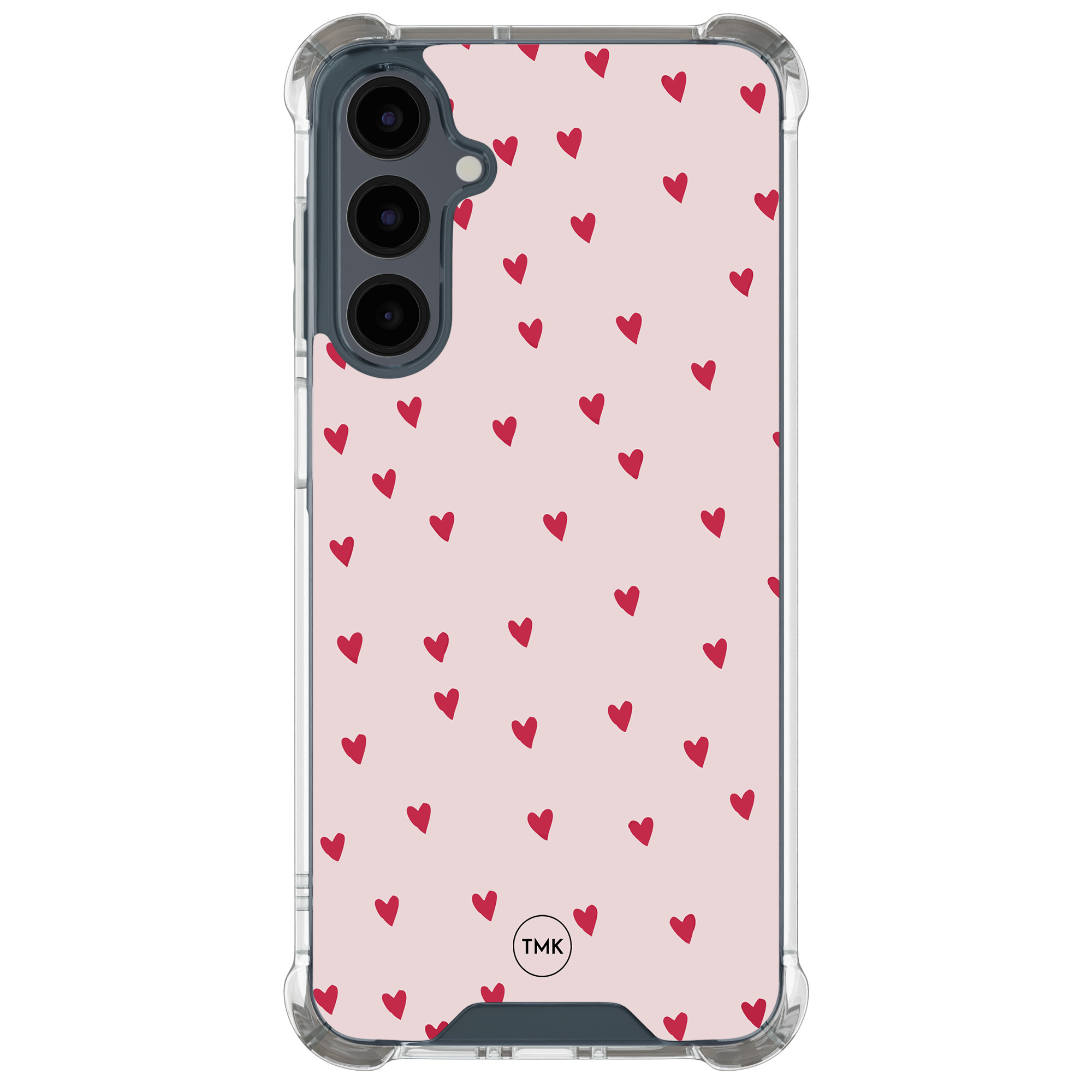 TMK Samsung Galaxy A16 shockproof hoesje - Cute hearts