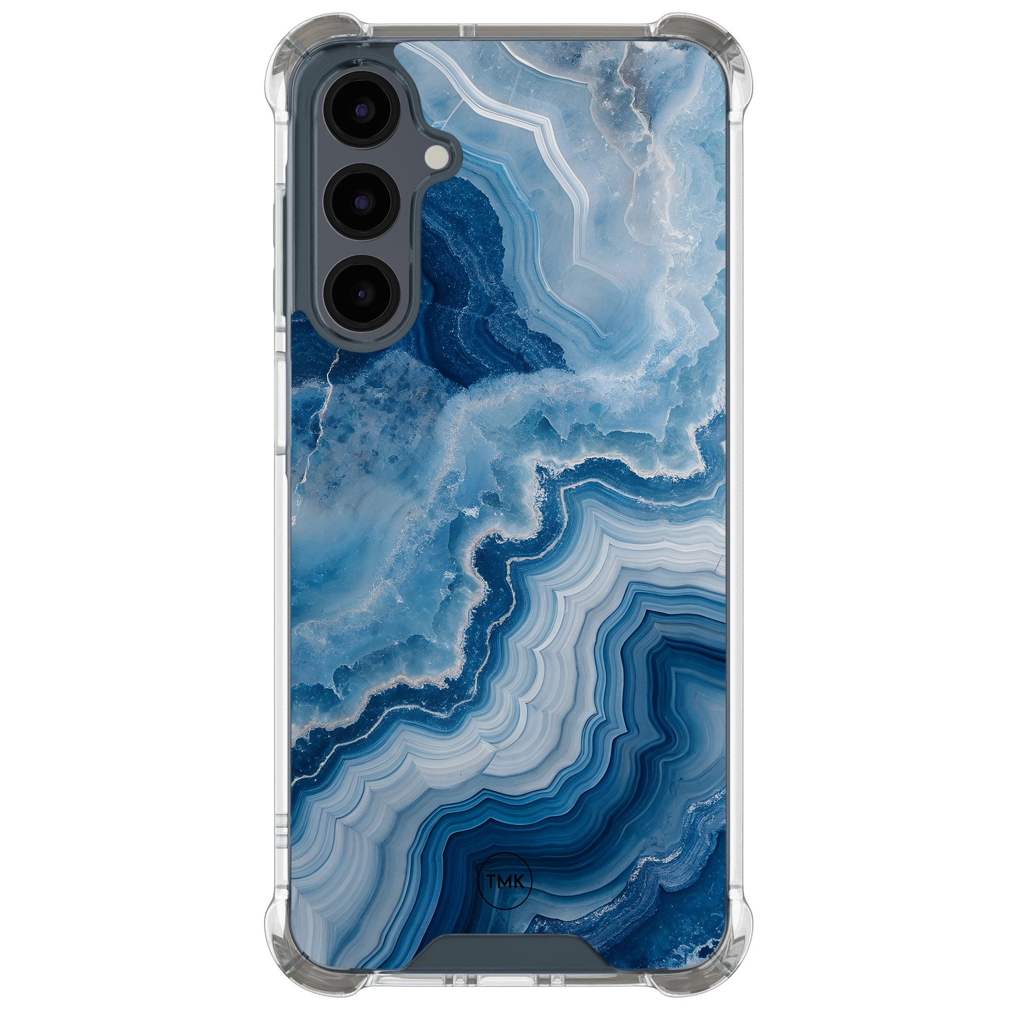 TMK Samsung Galaxy A16 shockproof hoesje - Skystone marble