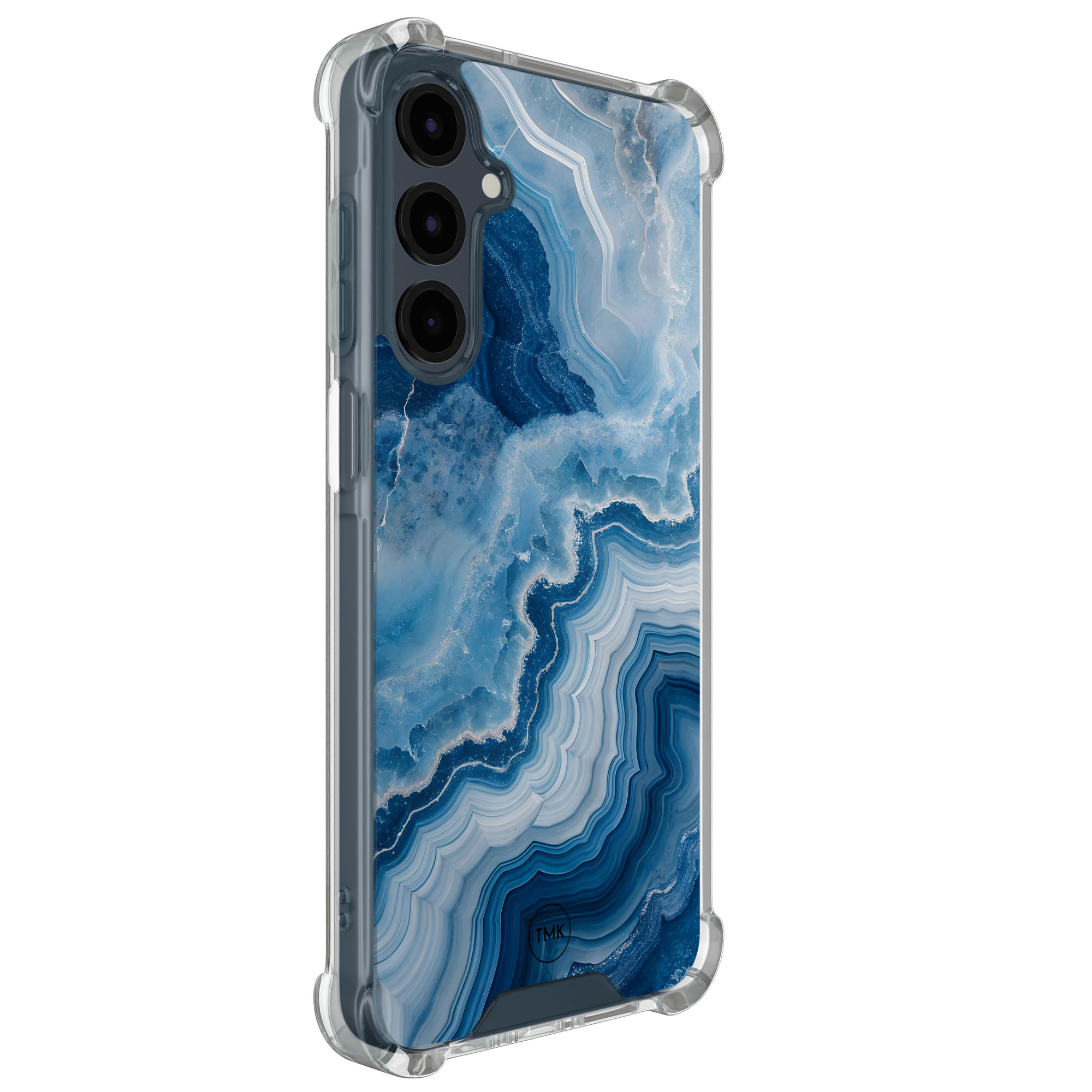 TMK Samsung Galaxy A16 shockproof hoesje - Skystone marble