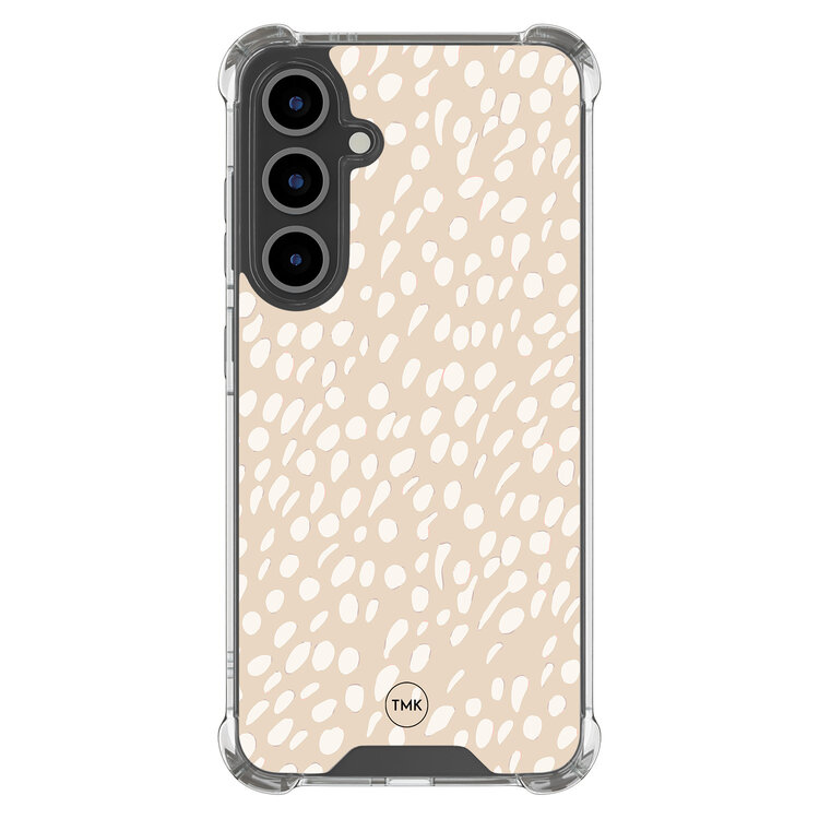 TMK Samsung Galaxy S25 FE shockproof hoesje - Sand dots