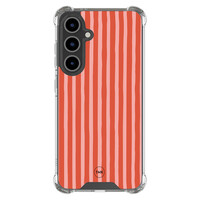 TMK Samsung Galaxy S25 FE shockproof hoesje - Streepjes