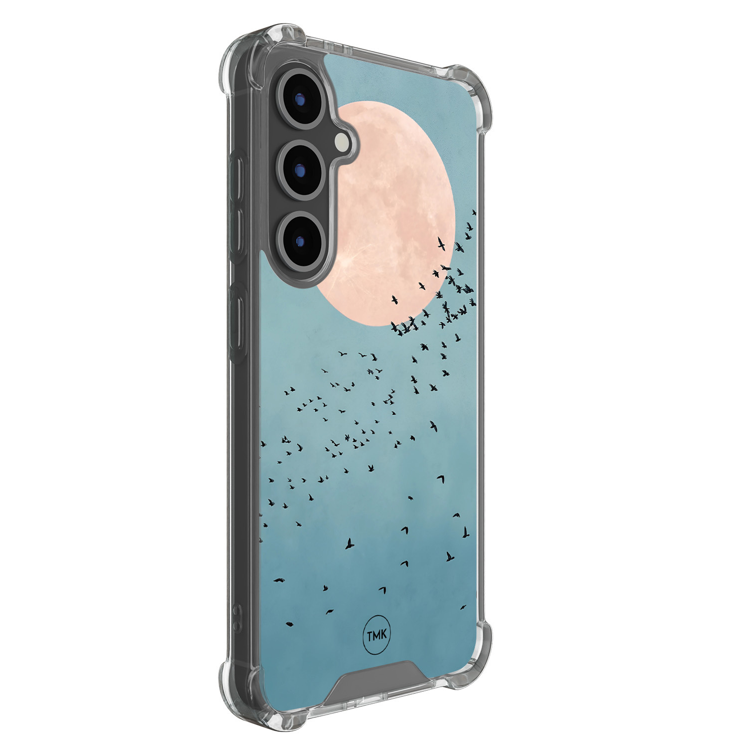 TMK Samsung Galaxy S25 FE shockproof hoesje - Moon birds