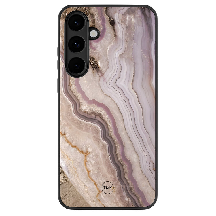 Casevibes Samsung Galaxy S25 FE backcover hoesje - Blush marble