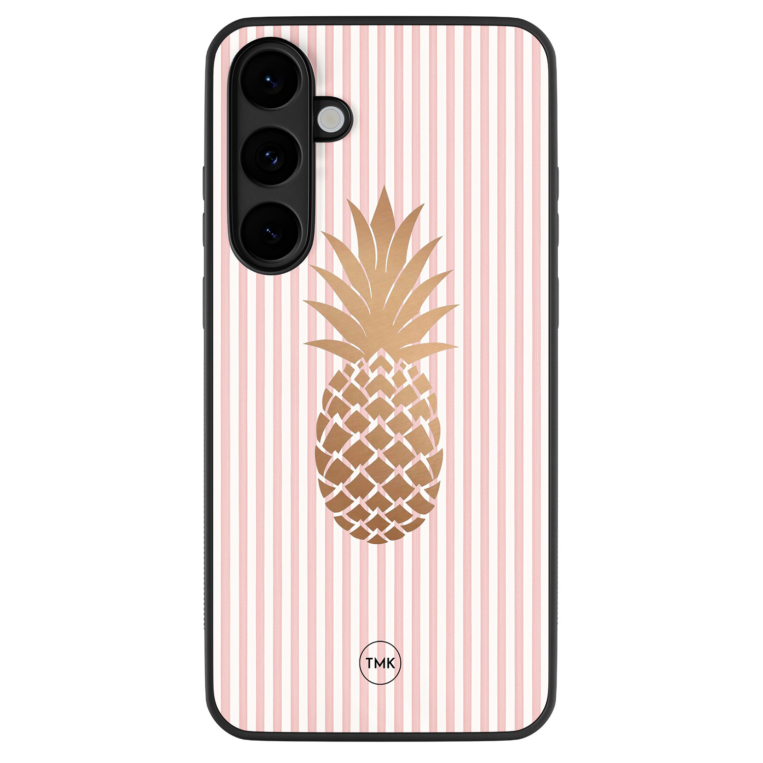 TMK Samsung Galaxy S25 FE backcover hoesje - Ananas roze