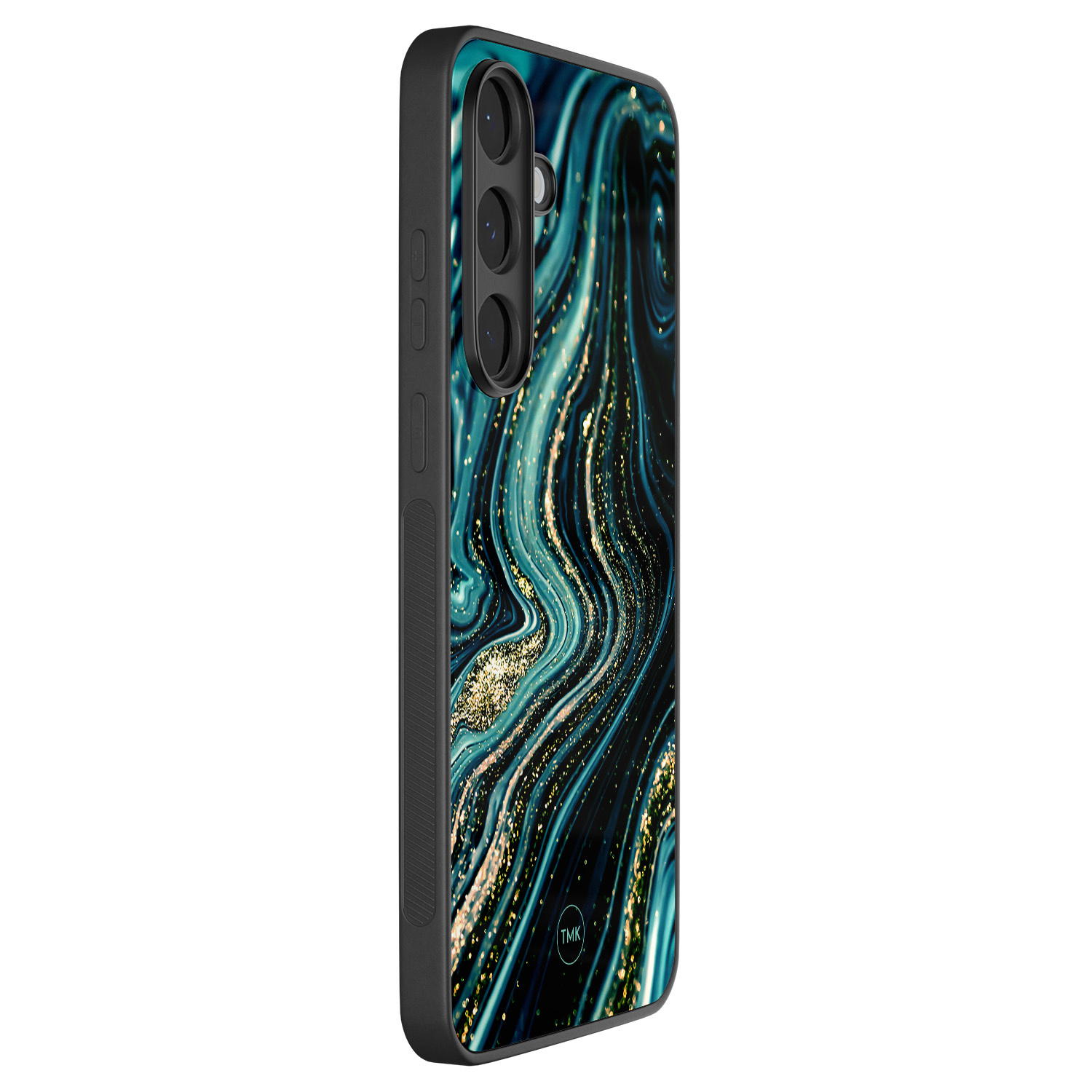 TMK Samsung Galaxy S25 FE backcover hoesje - Blue marble waves