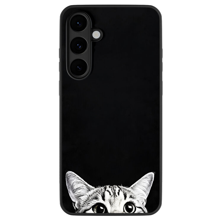 Casevibes Samsung Galaxy S25 FE backcover hoesje - Kat kiekeboe