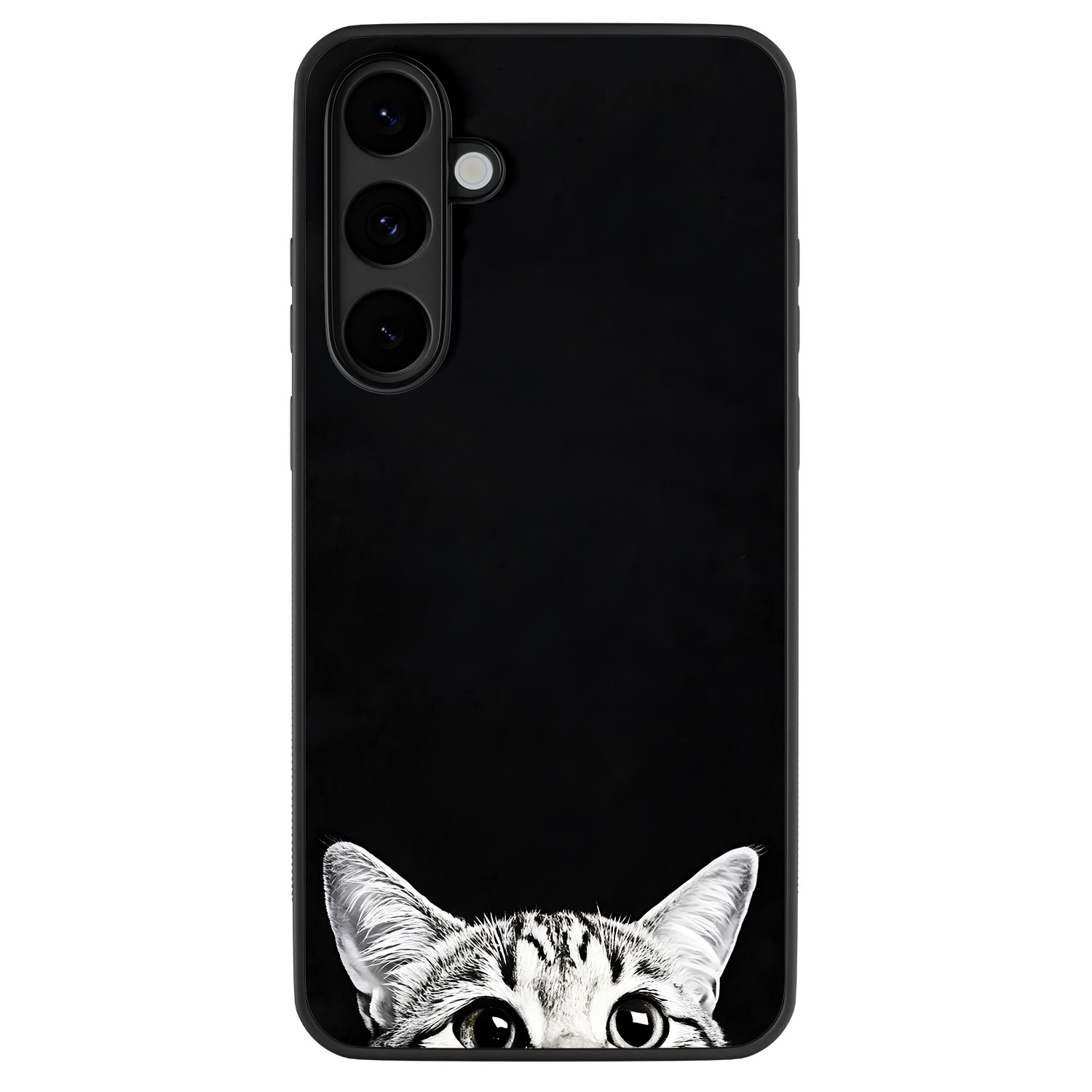 TMK Samsung Galaxy S25 FE backcover hoesje - Kat kiekeboe