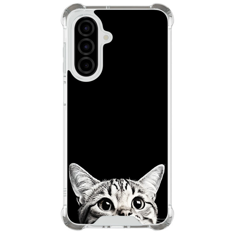 Casevibes Samsung Galaxy A26 shockproof hoesje - Kat kiekeboe