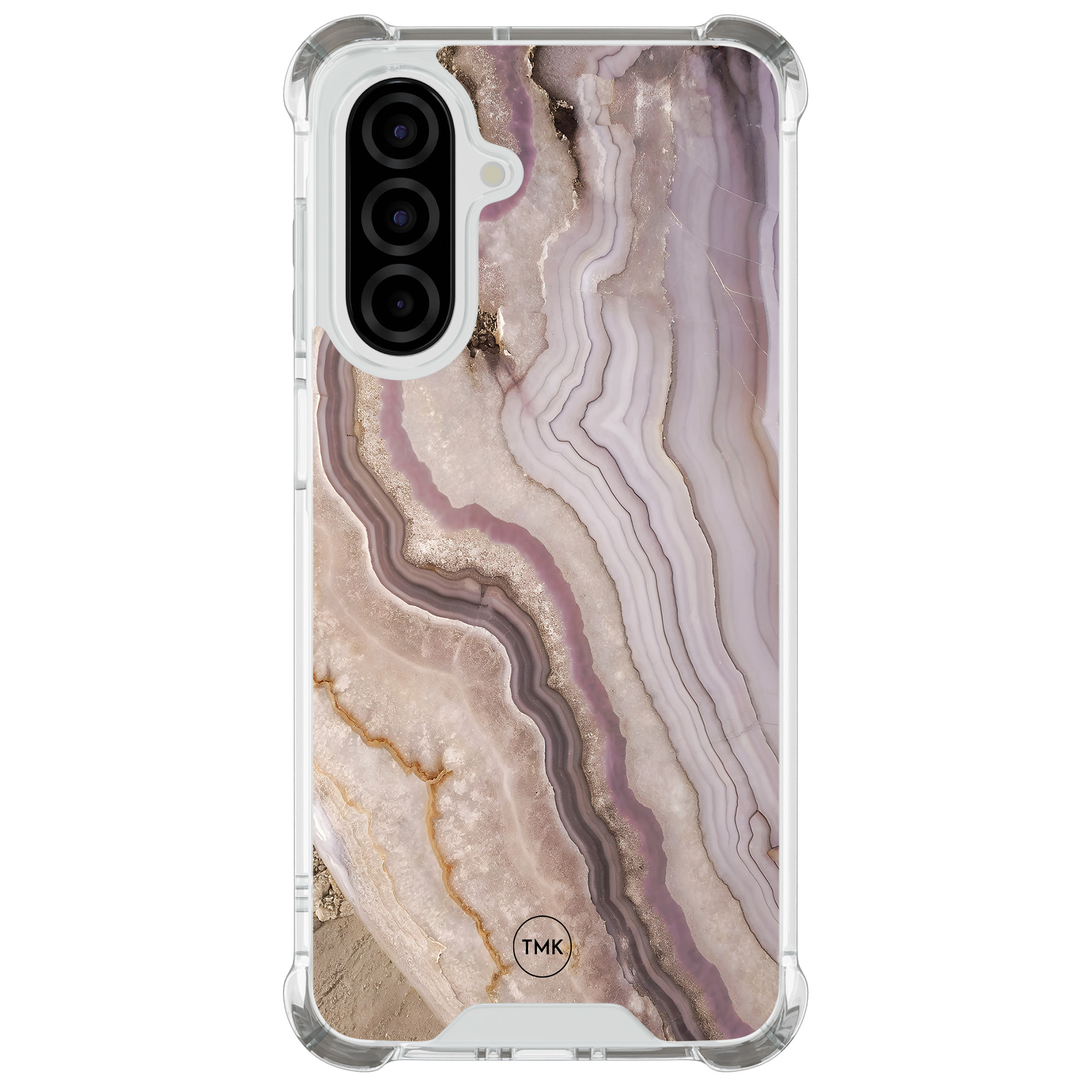 TMK Samsung Galaxy A26 shockproof hoesje - Blush marble
