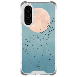 TMK Samsung Galaxy A26 shockproof hoesje - Moon birds