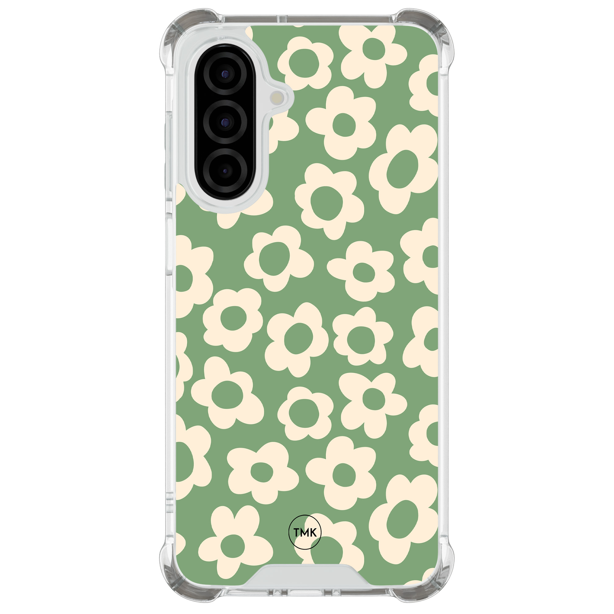 TMK Samsung Galaxy A26 shockproof hoesje - Retro cute flowers