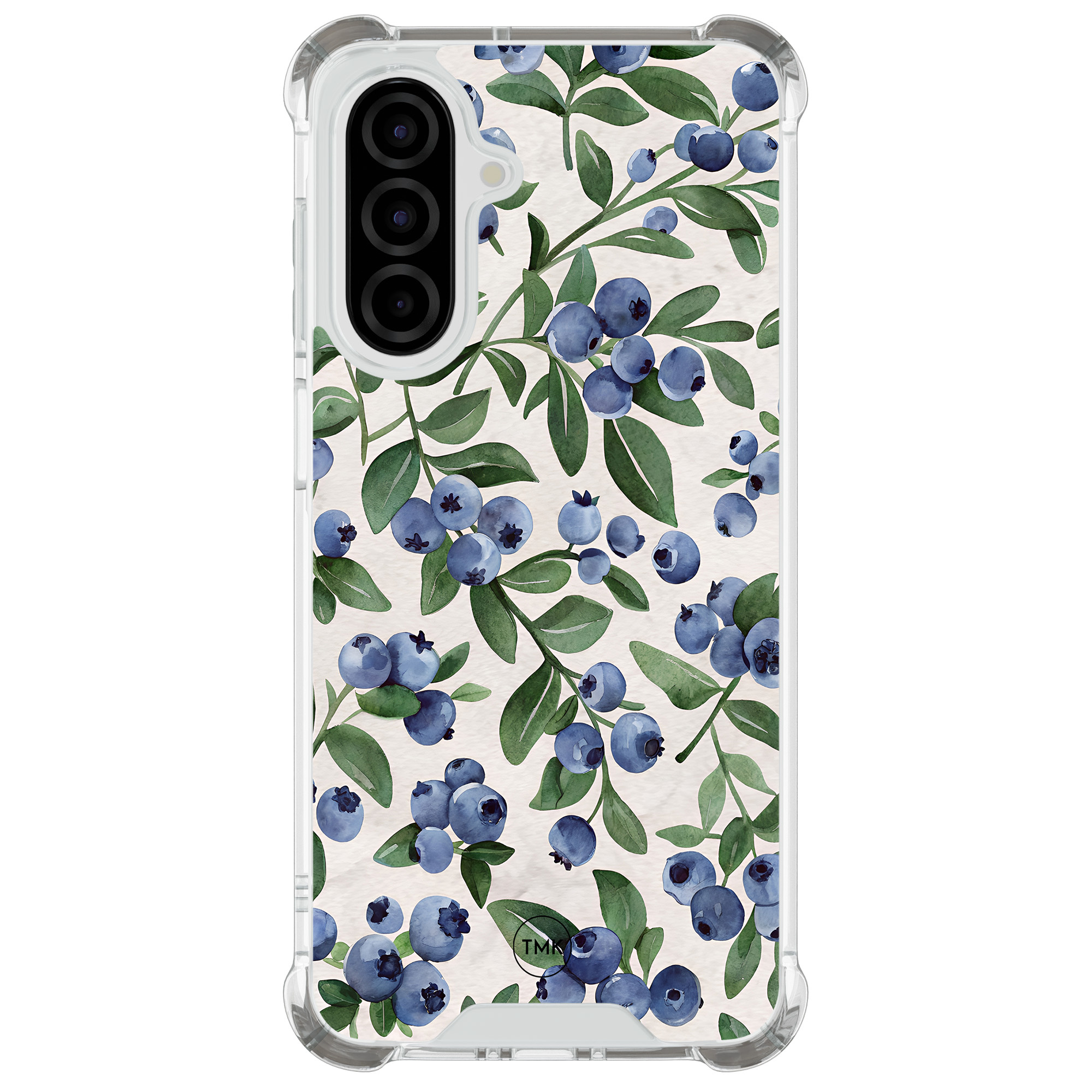 TMK Samsung Galaxy A26 shockproof hoesje - Blueberries
