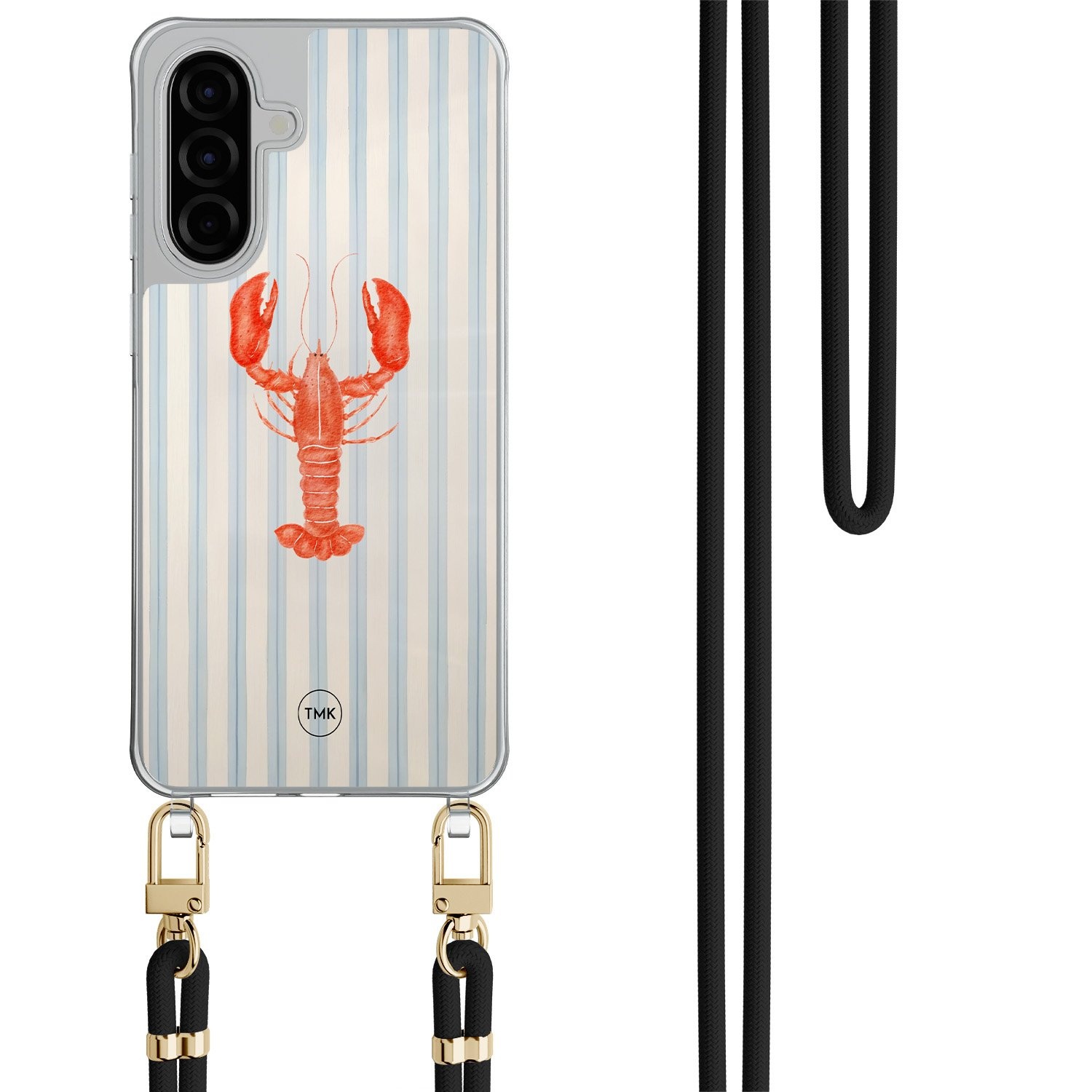 TMK Samsung Galaxy A26 hoesje met zwart koord - Kreeft