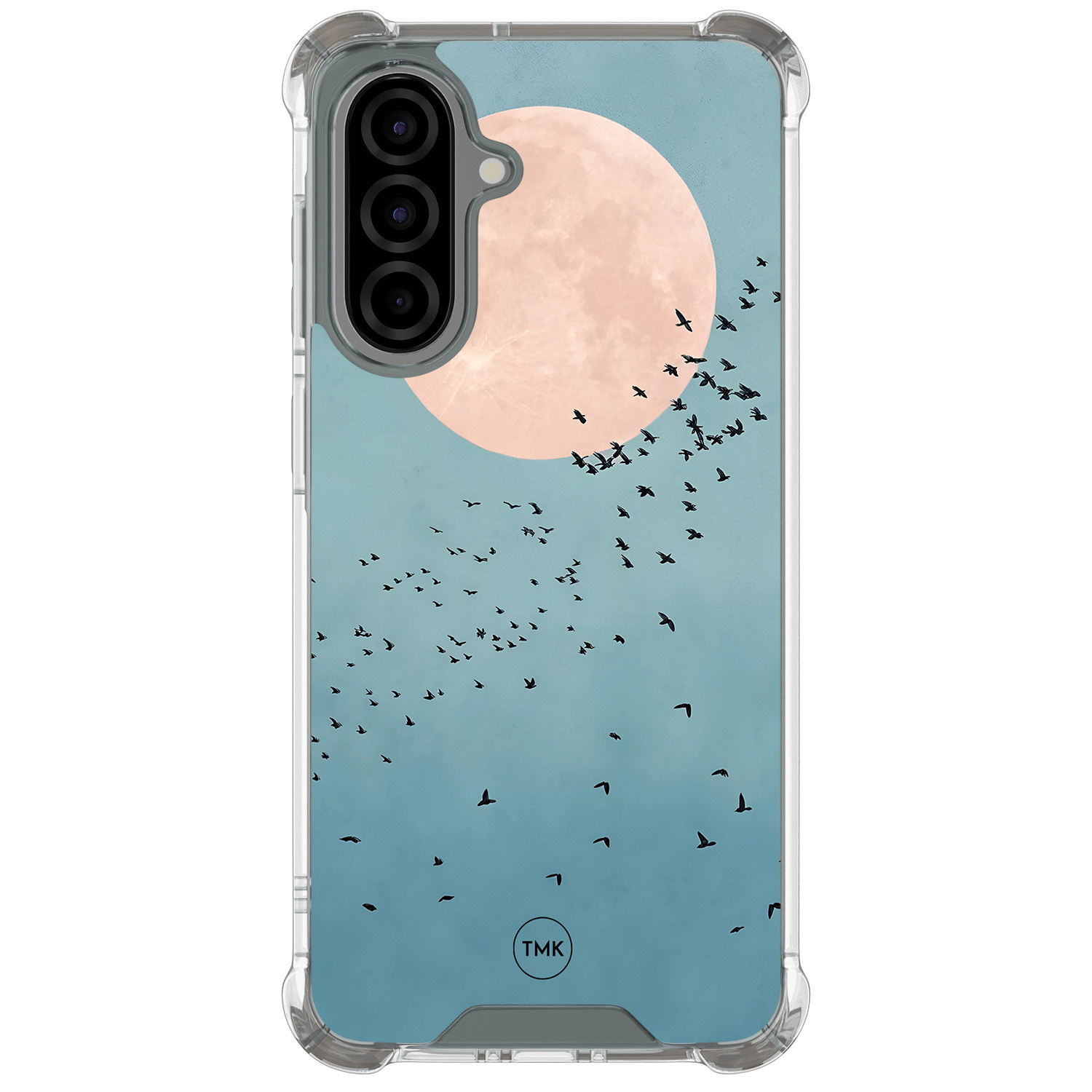 TMK Samsung Galaxy A36 shockproof hoesje - Moon birds