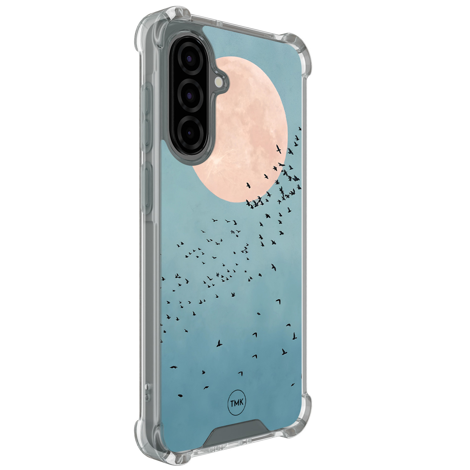 TMK Samsung Galaxy A36 shockproof hoesje - Moon birds