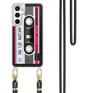 TMK Samsung Galaxy S23 FE hoesje met zwart koord - Cassette