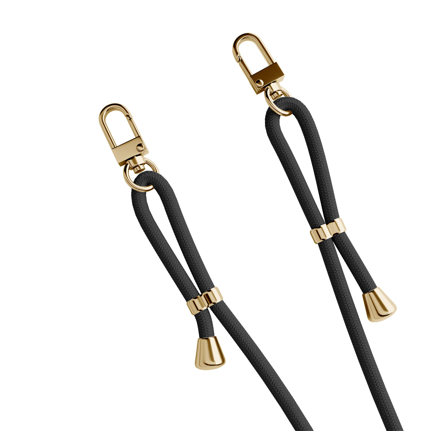 TMK Samsung Galaxy S24 FE hoesje met zwart koord - Kat kiekeboe