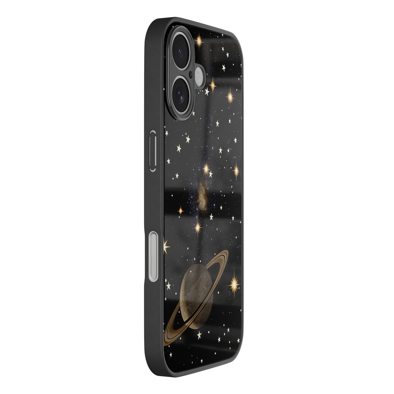 TMK iPhone 17 glazen hardcase - Space