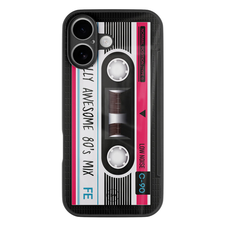TMK iPhone 17 glazen hardcase - Cassette