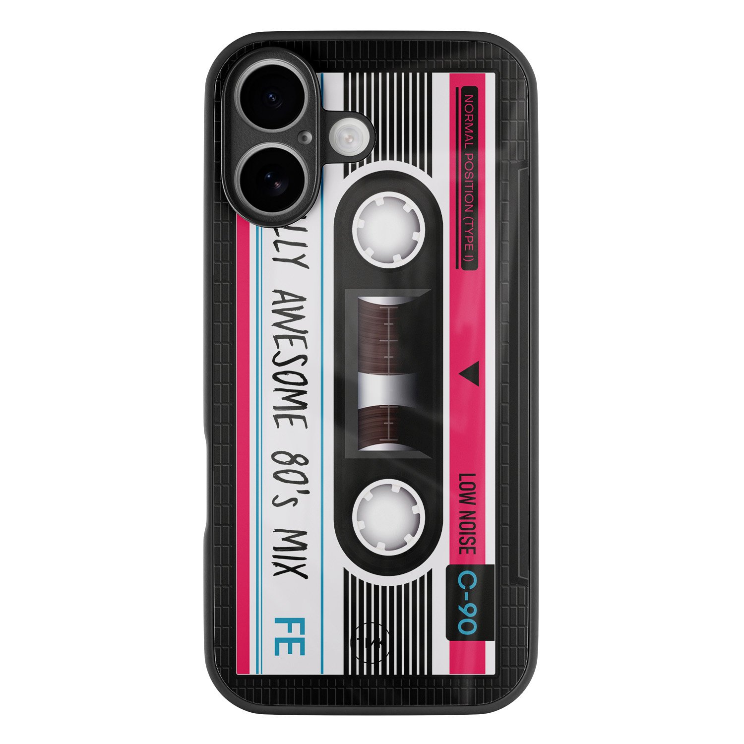 TMK iPhone 17 glazen hardcase - Cassette