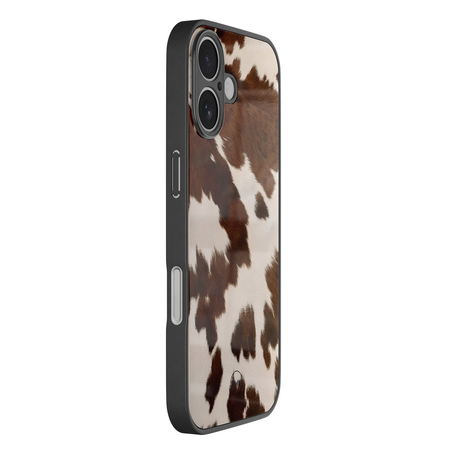 TMK iPhone 17 glazen hardcase - Cow vibe