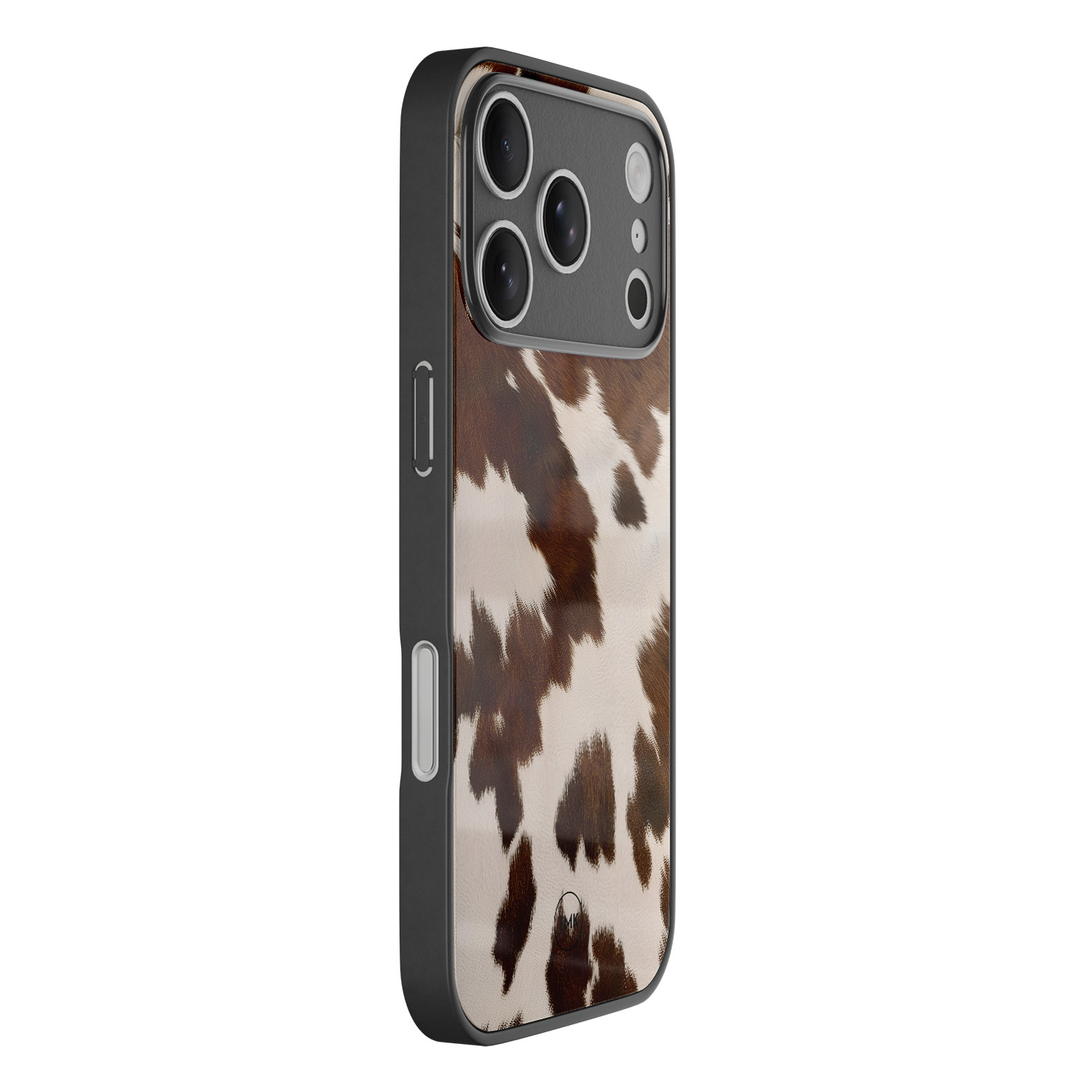 TMK iPhone 17 Pro glazen hardcase - Cow vibe