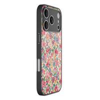 TMK iPhone 17 Pro glazen hardcase - Pastel garden