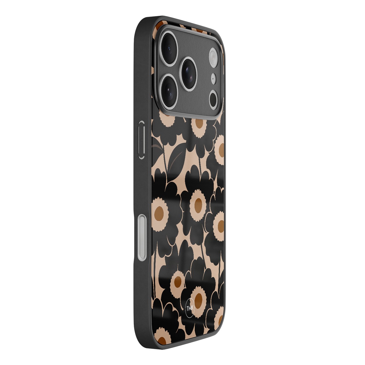 TMK iPhone 17 Pro glazen hardcase - Bloom luxe