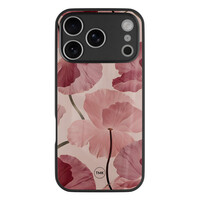 TMK iPhone 17 Pro glazen hardcase - Vintage blossom