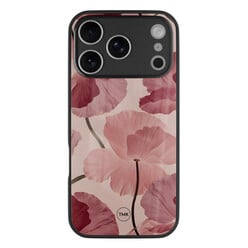 TMK iPhone 17 Pro glazen hardcase - Vintage blossom