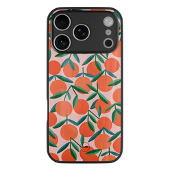 TMK iPhone 17 Pro glazen hardcase - Sweet oranges