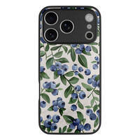 TMK iPhone 17 Pro Max glazen hardcase - Blueberries