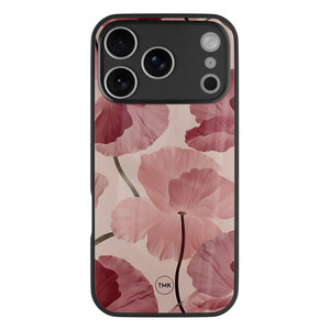 Casevibes iPhone 17 Pro Max glazen hardcase - Vintage blossom
