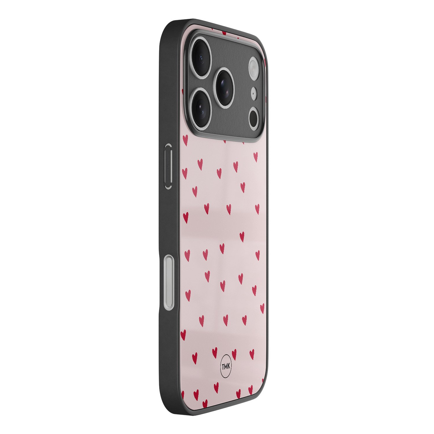 TMK iPhone 17 Pro Max glazen hardcase - Hartjes