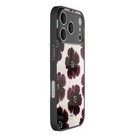 TMK iPhone 17 Pro Max glazen hardcase - Burgundy flowers