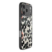 TMK iPhone 17 Pro Max glazen hardcase - Modern dots