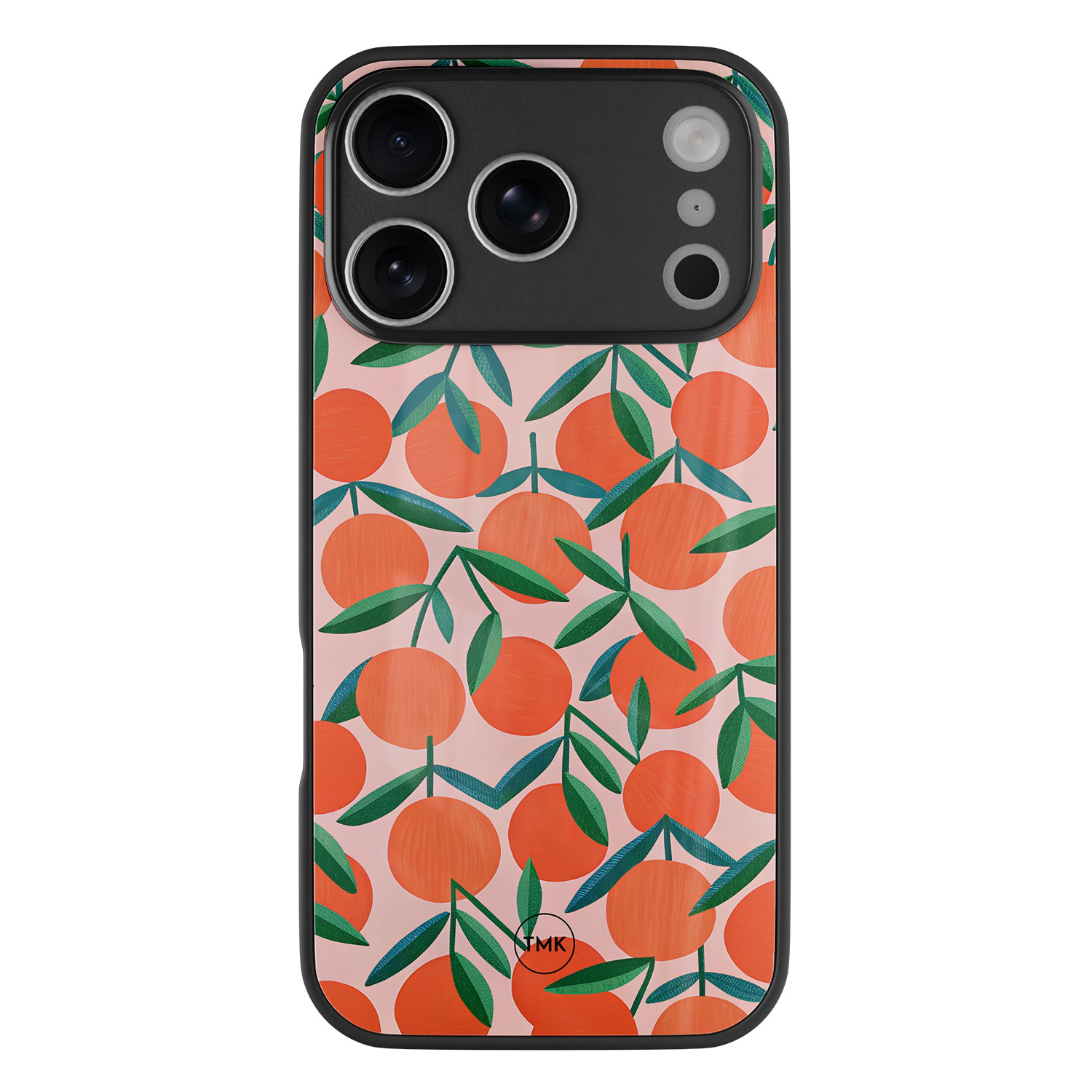 TMK iPhone 17 Pro Max glazen hardcase - Sweet oranges