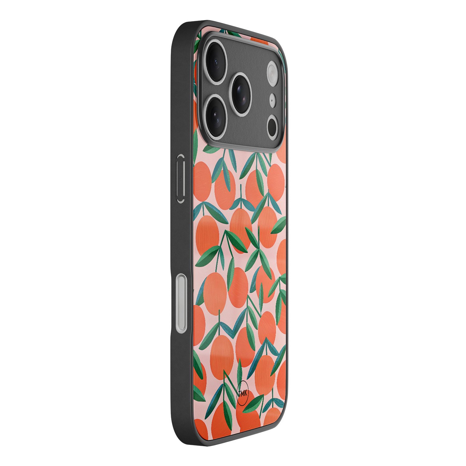 TMK iPhone 17 Pro Max glazen hardcase - Sweet oranges
