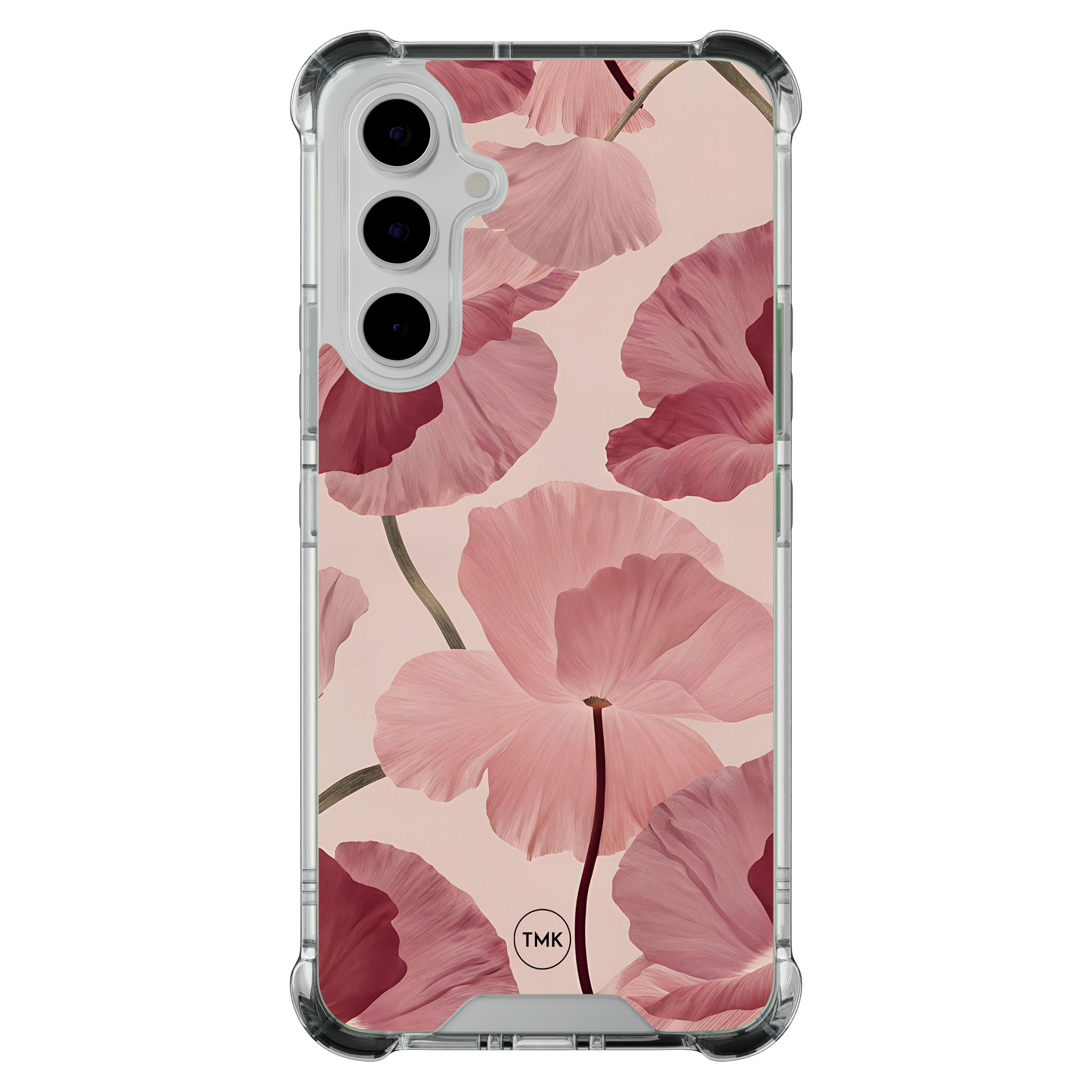 TMK Samsung Galaxy A54 shockproof hoesje - Vintage blossom