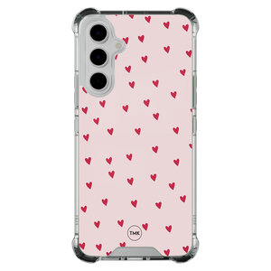 Casevibes Samsung Galaxy A54 shockproof hoesje - Cute hearts