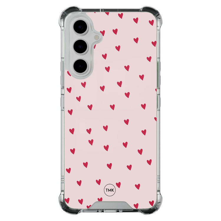 Casevibes Samsung Galaxy A54 shockproof hoesje - Cute hearts
